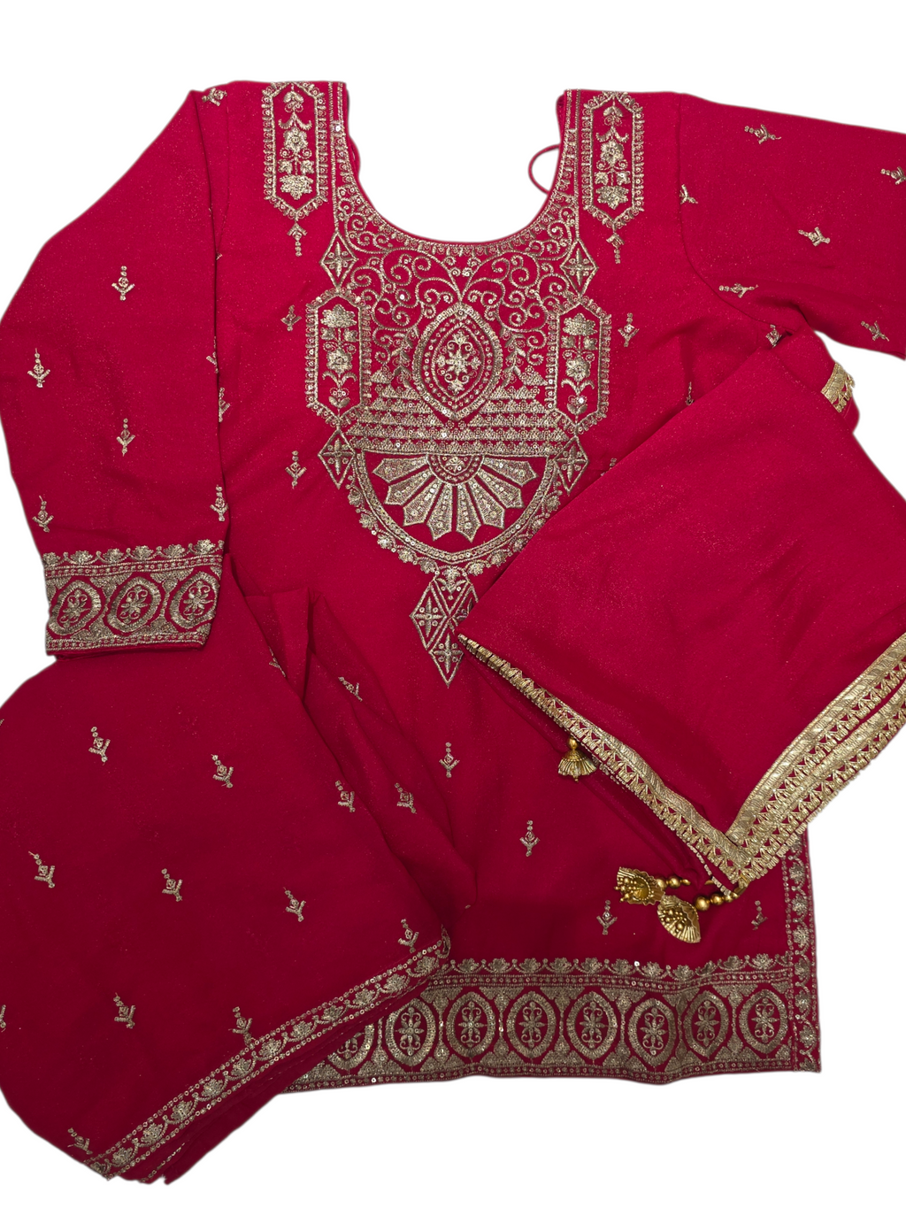 Sharara Suit – Shimmer Lightweight Party Wear