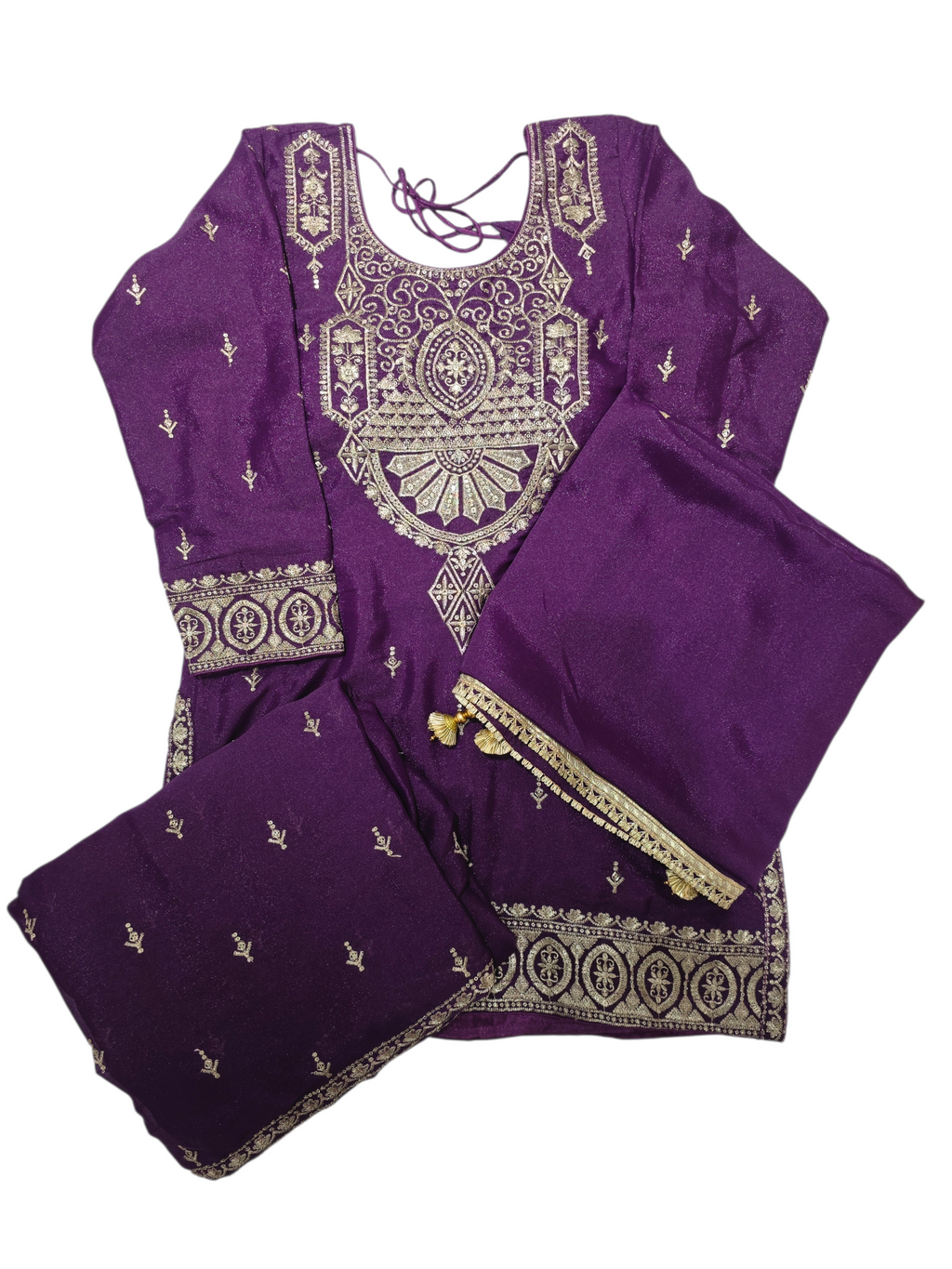 Sharara Suit – Shimmer Lightweight Party Wear