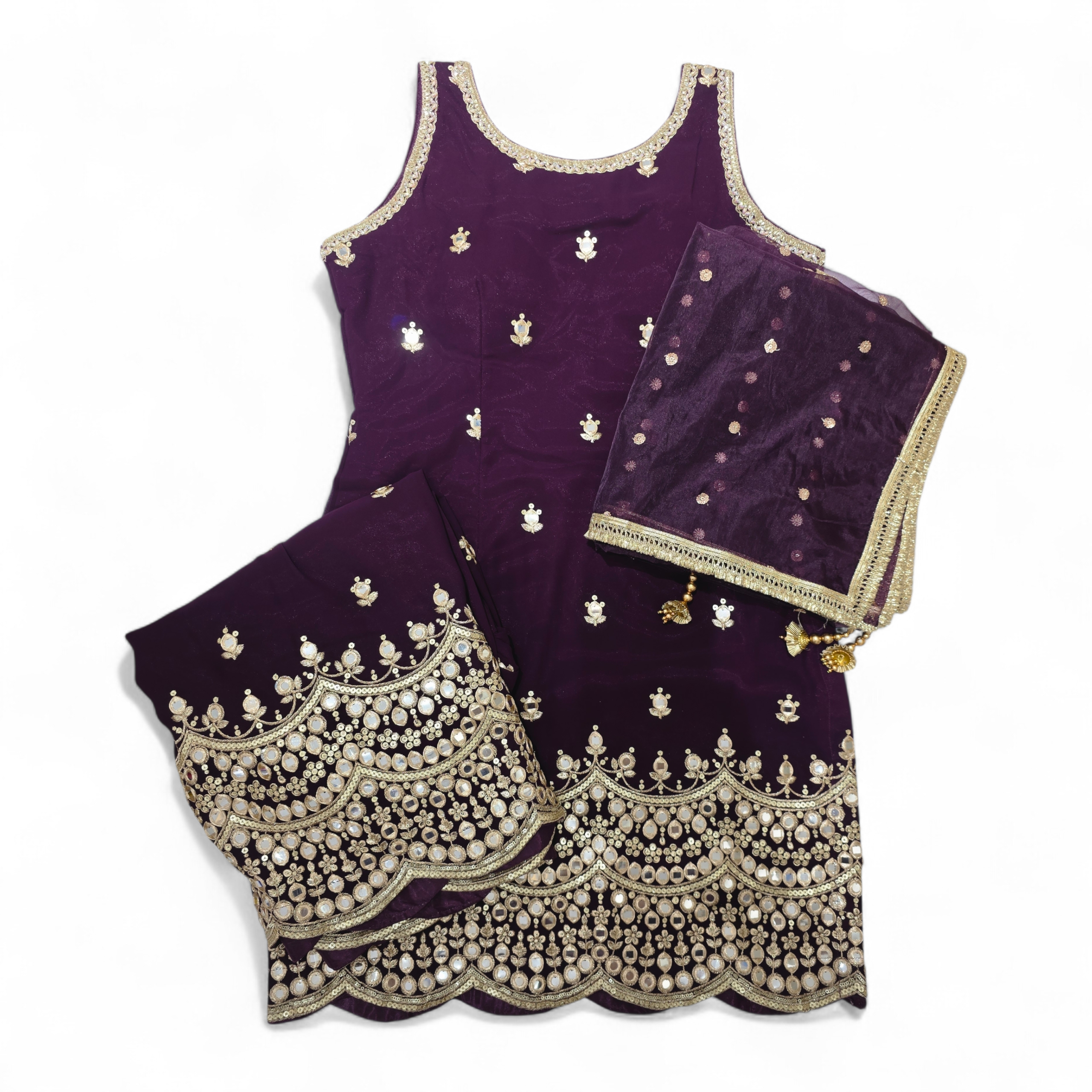 Garara Suit – Elegant Lightweight Party Wear