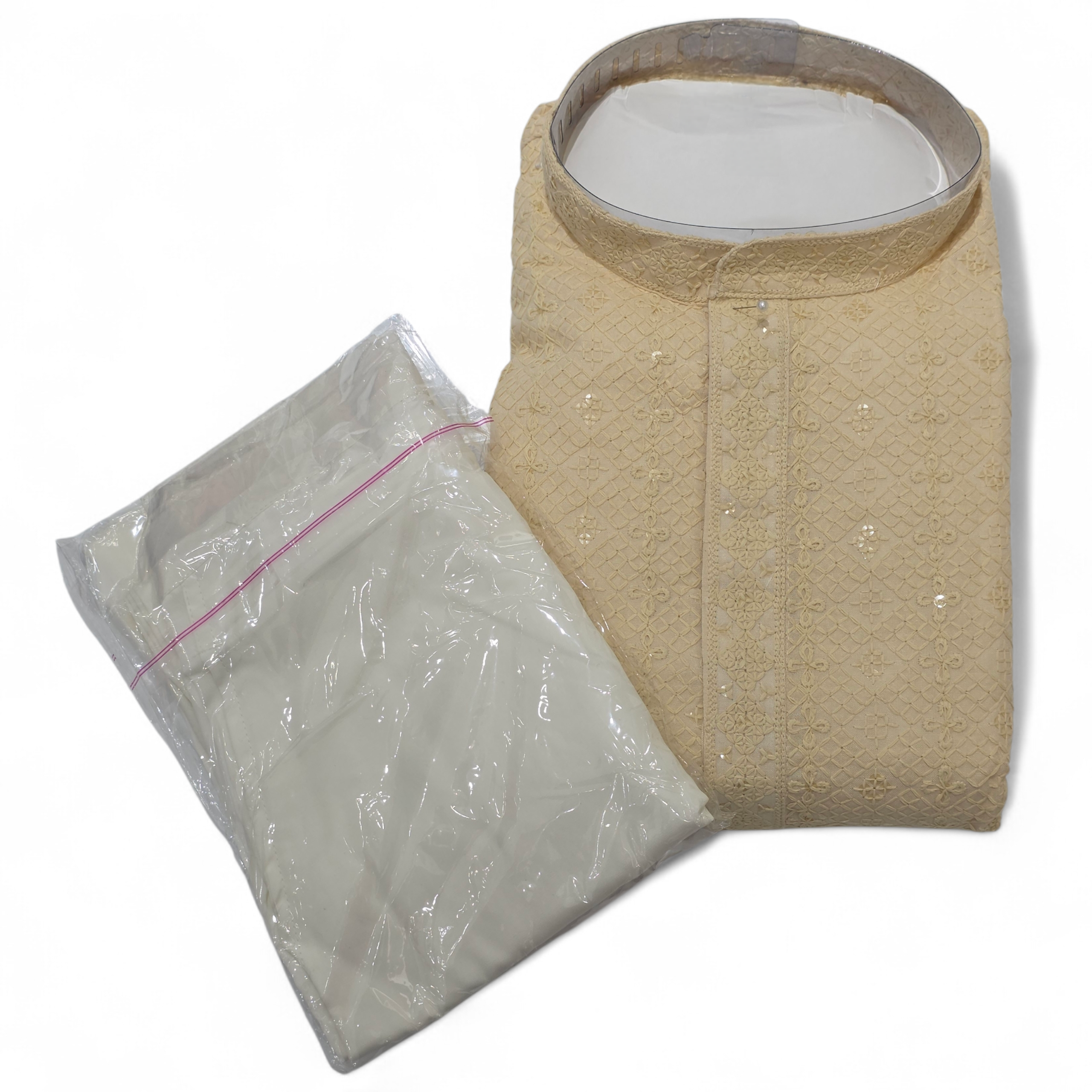 Men’s Chikankari Kurta Pajama - CA & US