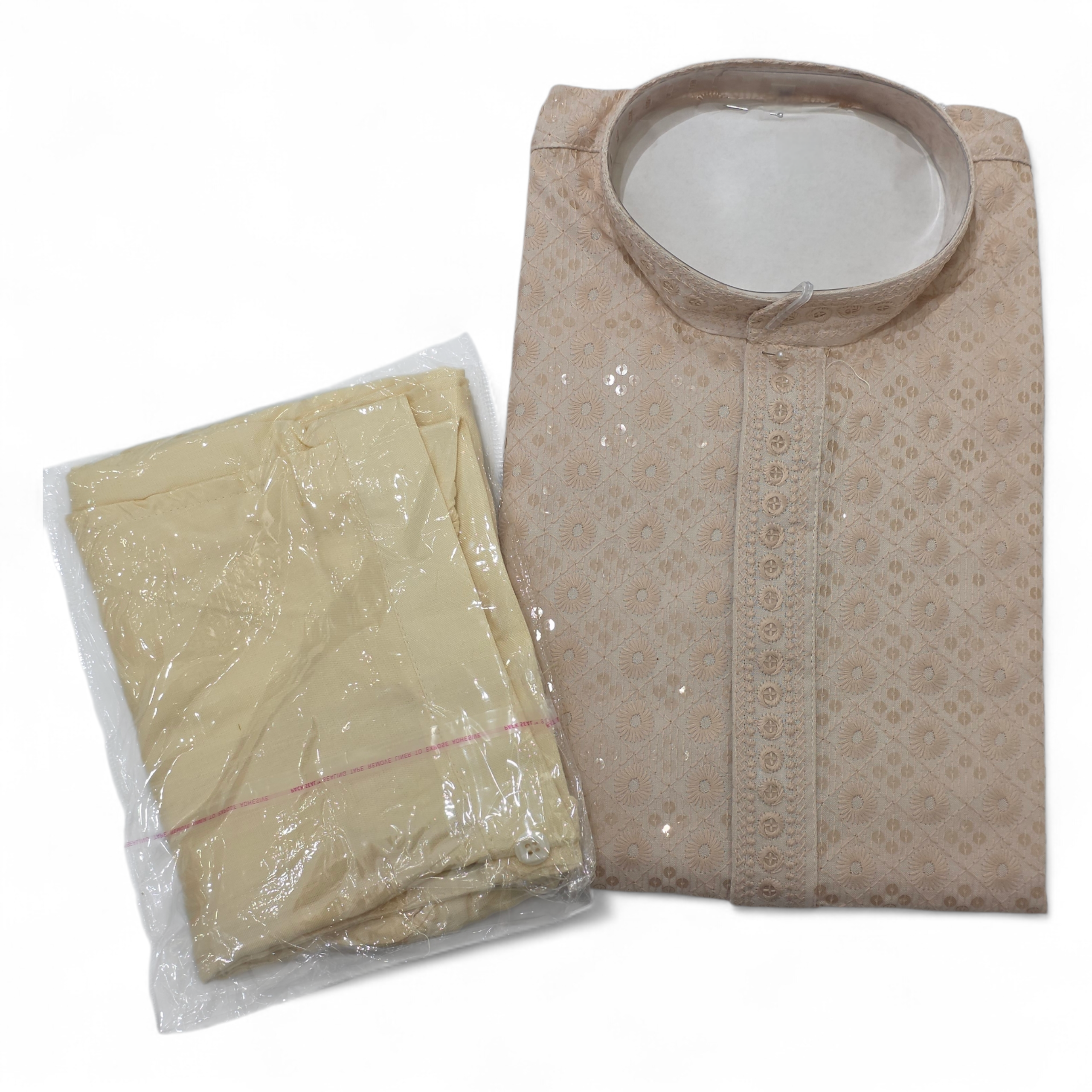 Men’s Chikankari Kurta Pajama - CA & US