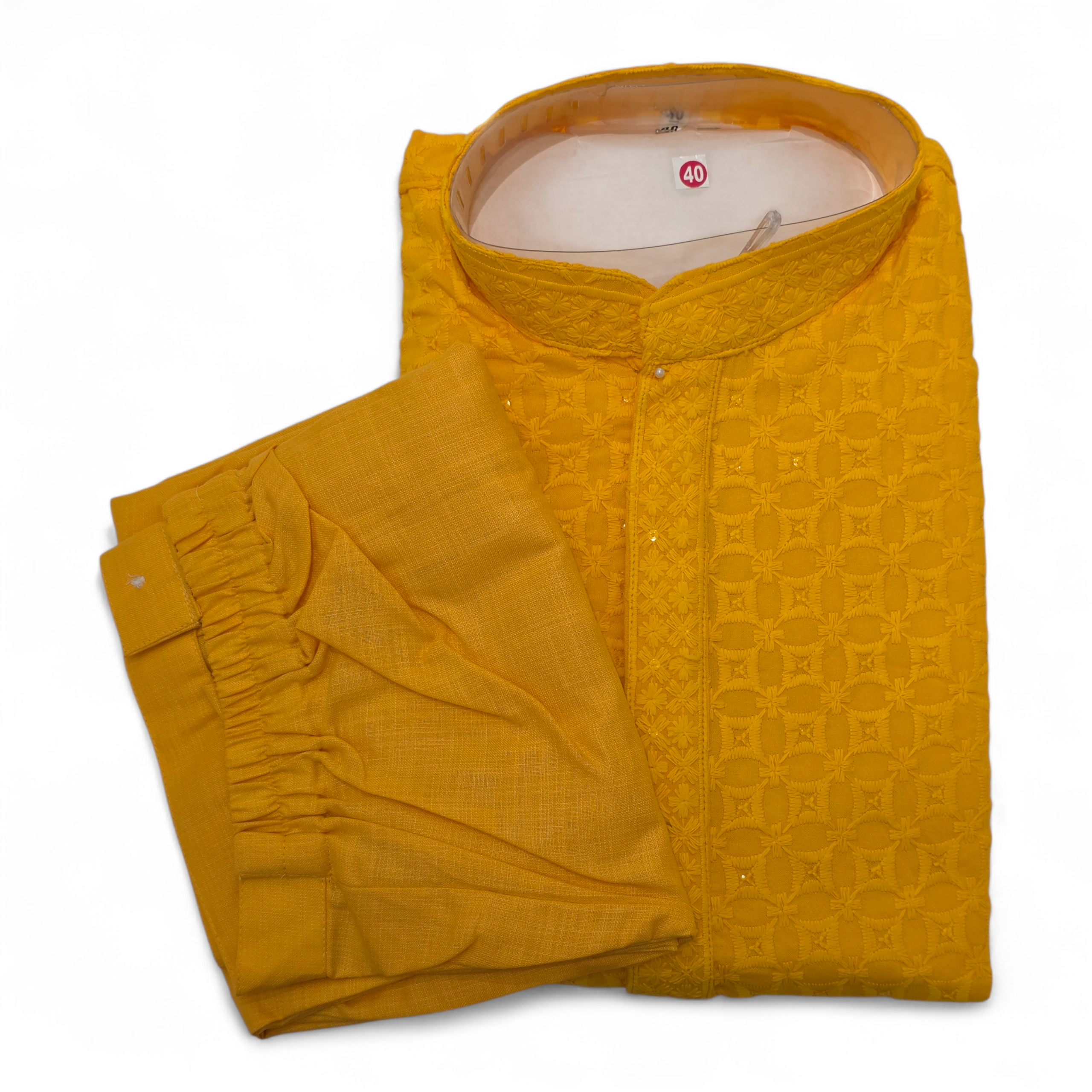 Men’s Chikankari Kurta Pajama - CA & US