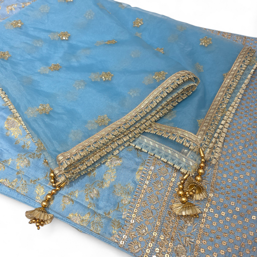 Pant Suit – Banarsi Work, Elegant & Comfortable Party Wear