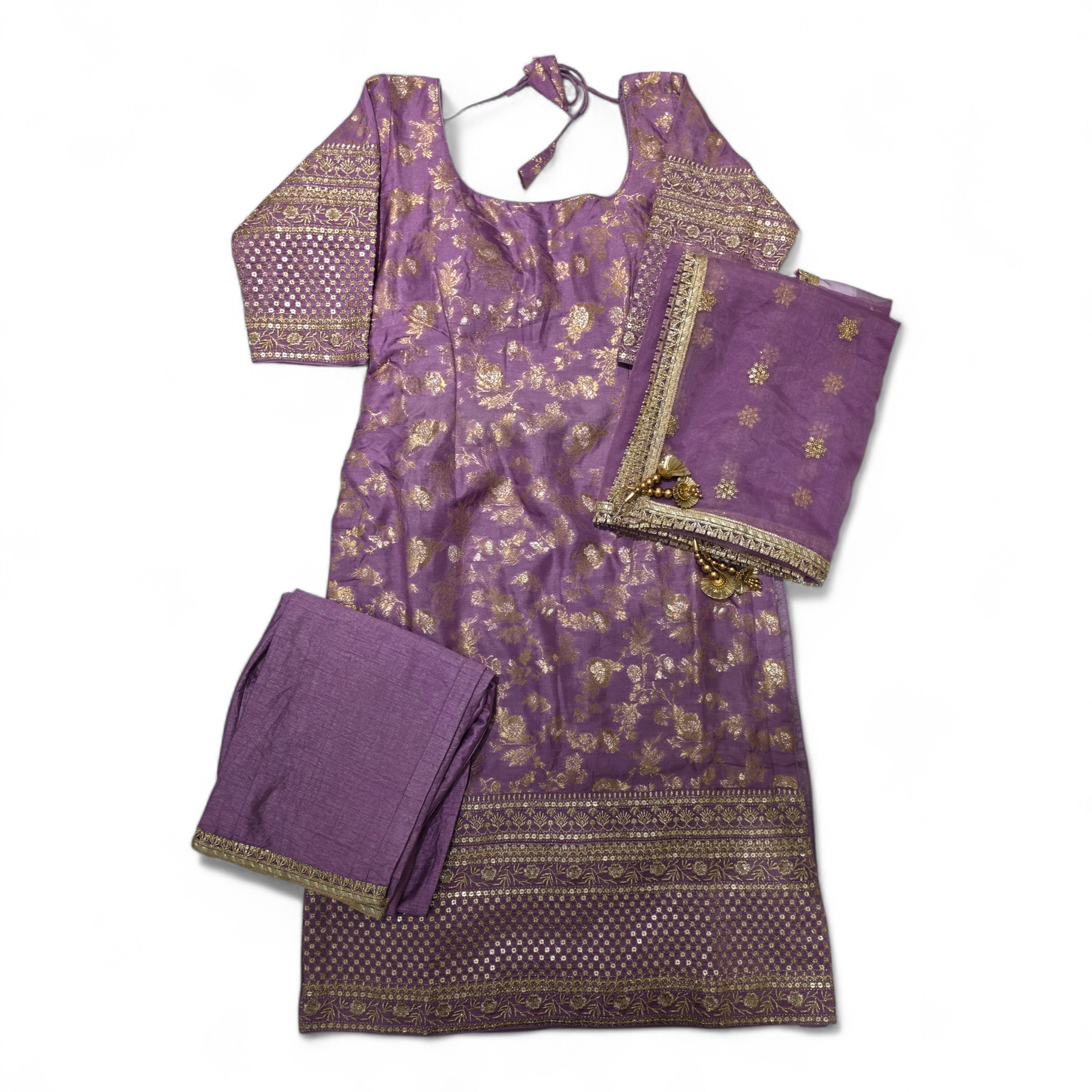 Pant Suit – Banarsi Work, Elegant & Comfortable Party Wear