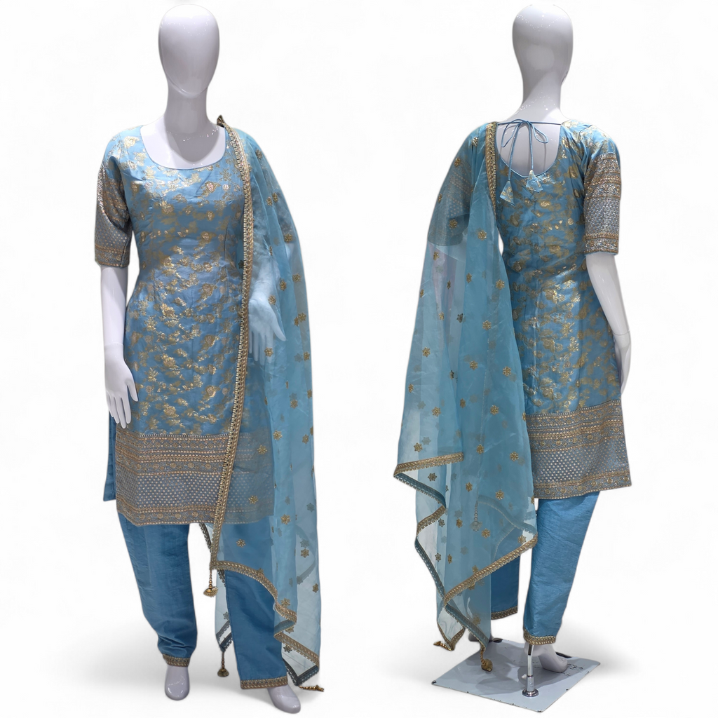 Pant Suit – Banarsi Work, Elegant & Comfortable Party Wear