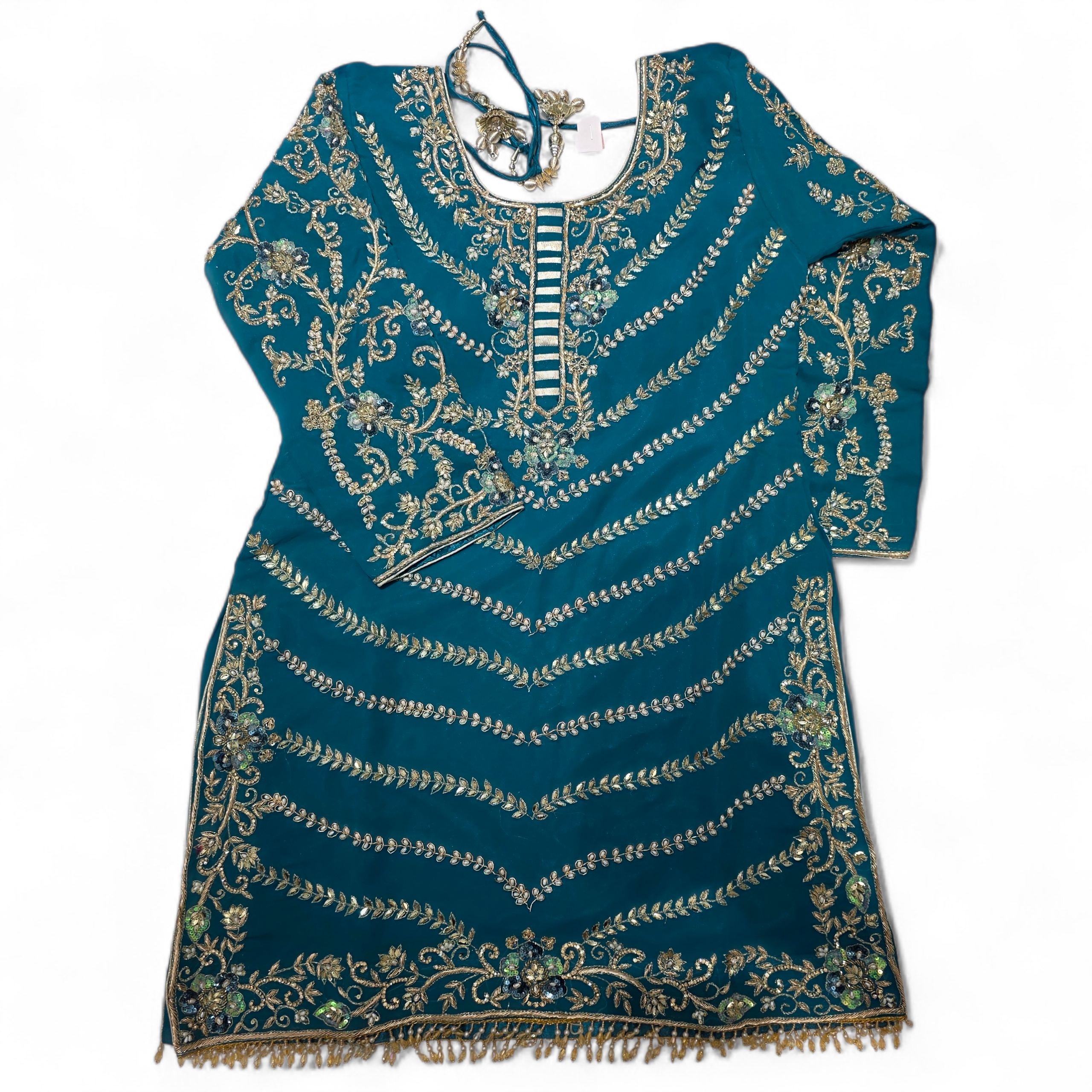 Garara Suit – Handwork Heavy Top