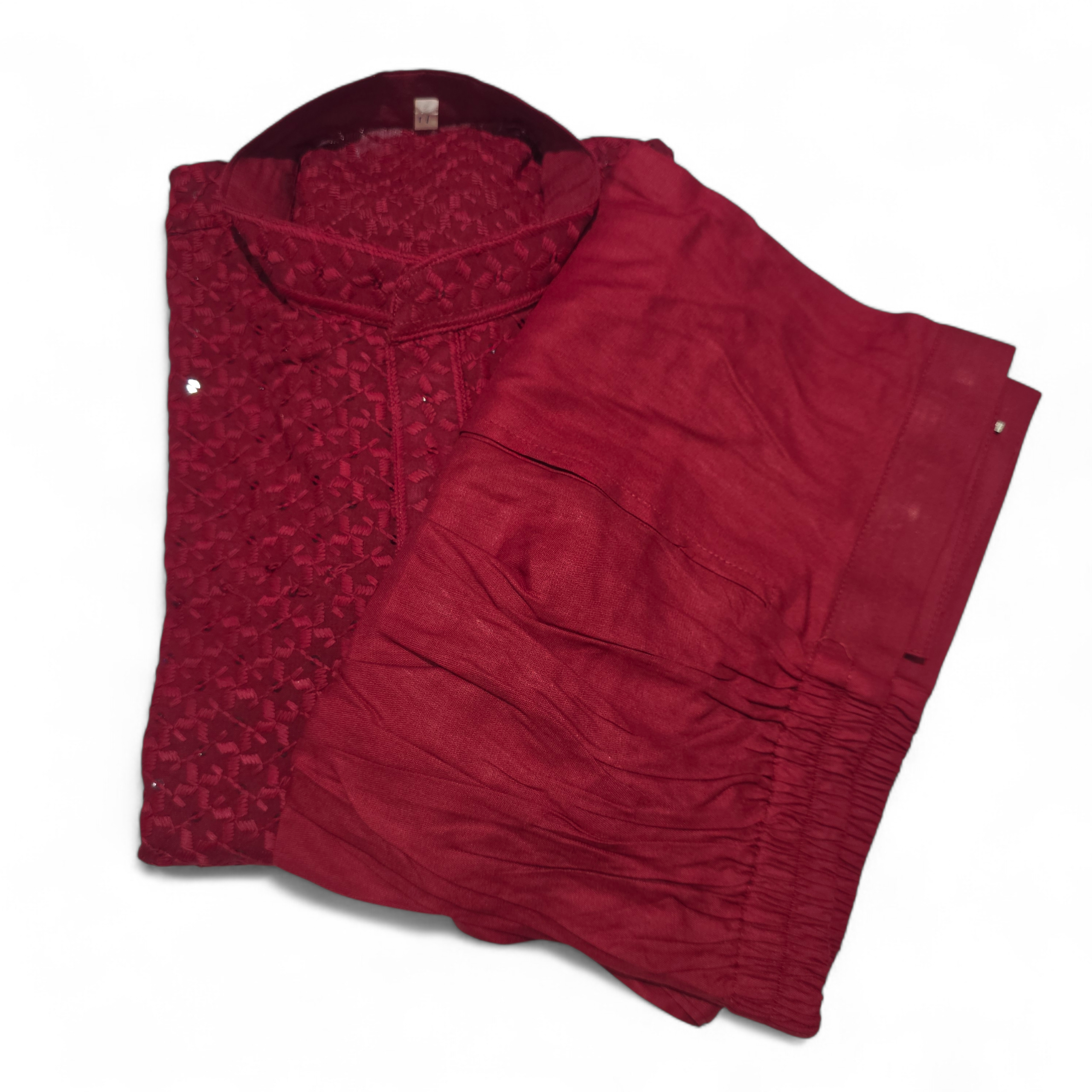 Men’s Chikankari Kurta Pajama - CA & US