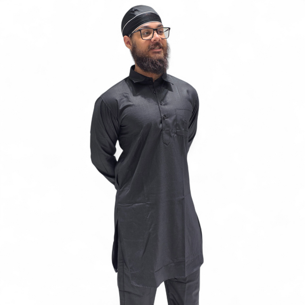 Men’s Plain Kurta Pajama – Khadi Cotton/Silk Comfortable Wear