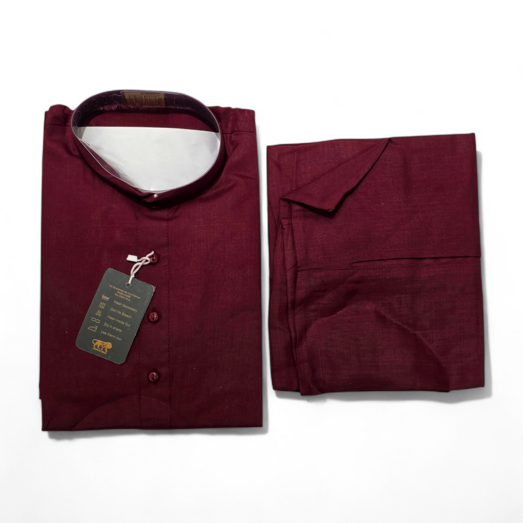 Plain Kurta Pajama – Voile Cotton Lightweight Wear