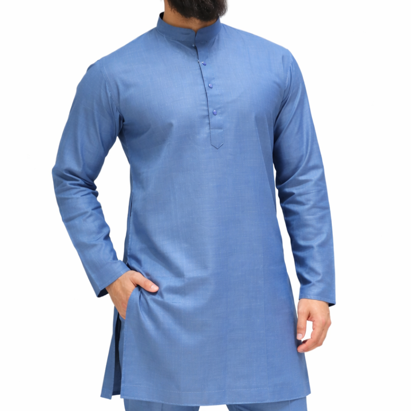 Plain Kurta Pajama – Voile Cotton Lightweight Wear