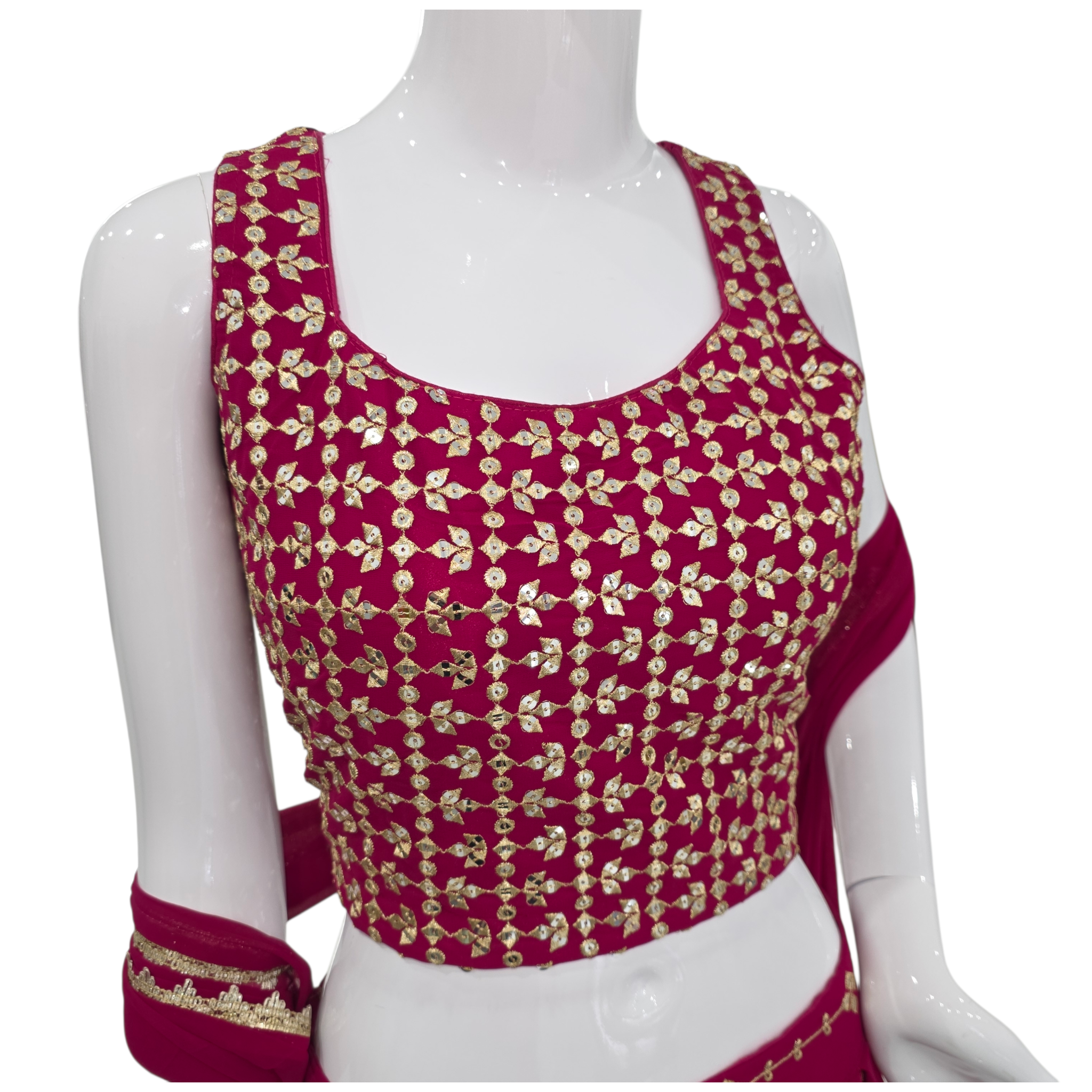 Lehenga – Gold Work Party Wear