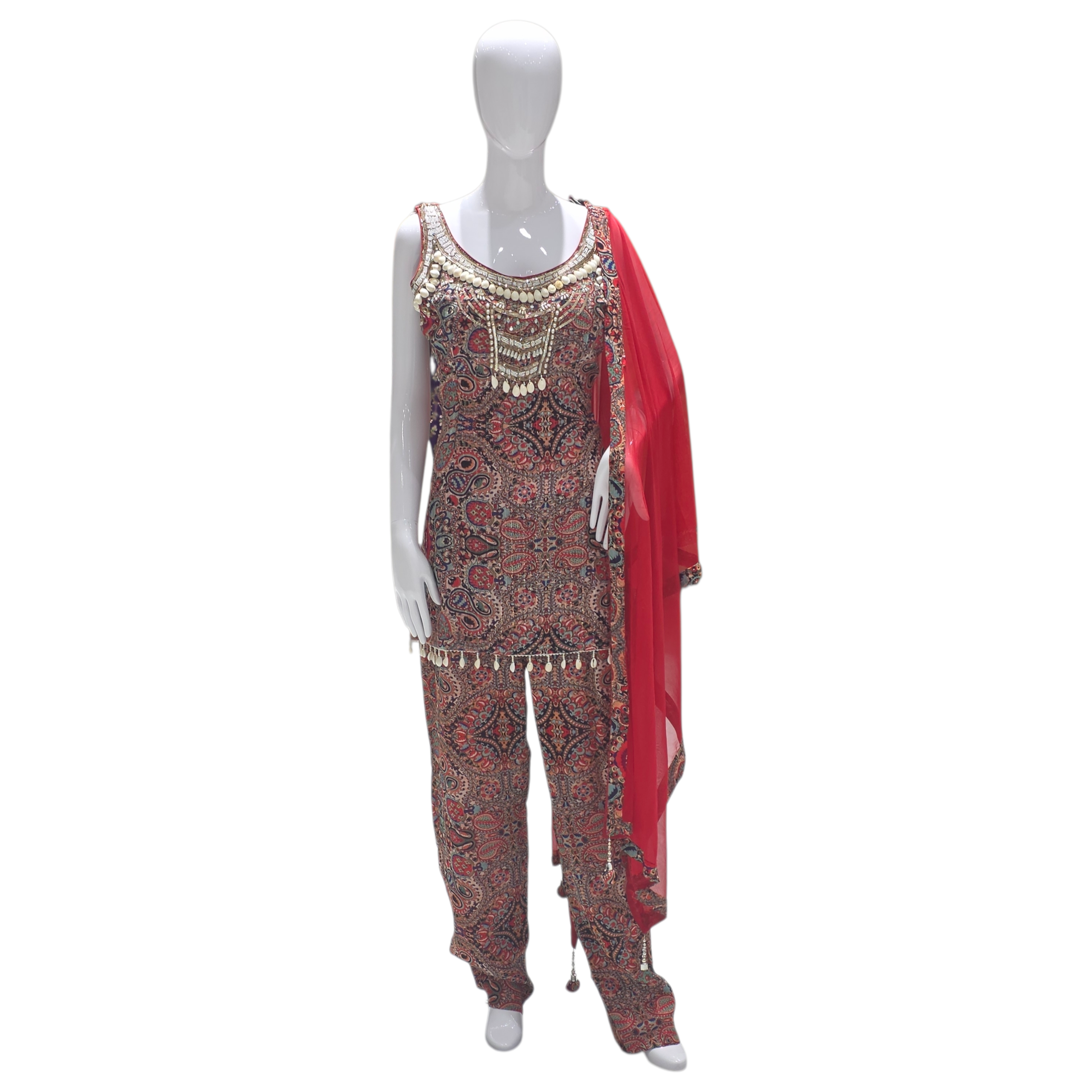 Pant Suit – One‑of‑a‑Kind Colorful Party Wear